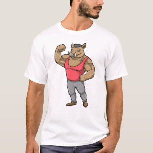Boar Bodybuilding der Bodybuilding Muscles T Shirt