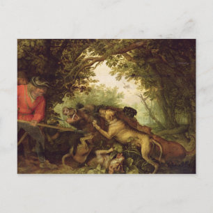 Boar Hunt, 1611 Vykort