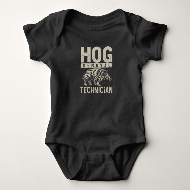 Boar Hunting Forest Animal Hunter T Shirt (Framsida)