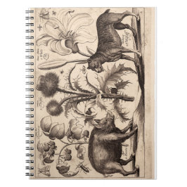 Boar och Mastiff Anteckningsbok