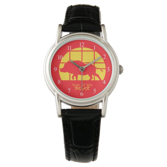 Boaråret Armbandsur (Framsida)