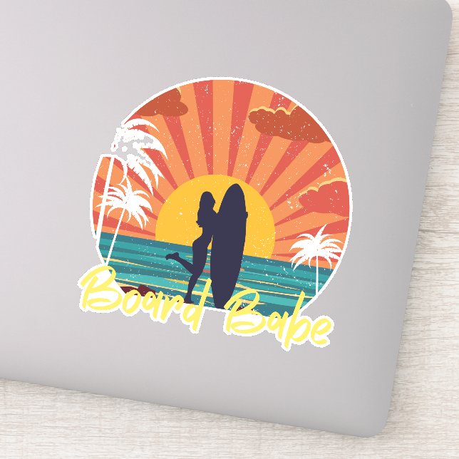 Board Babe Klistermärken (Detalj)