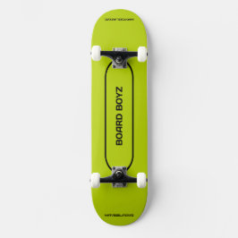 BOARD BOYZ-skateboard: citron Mini Skateboard Bräda 18,5 Cm
