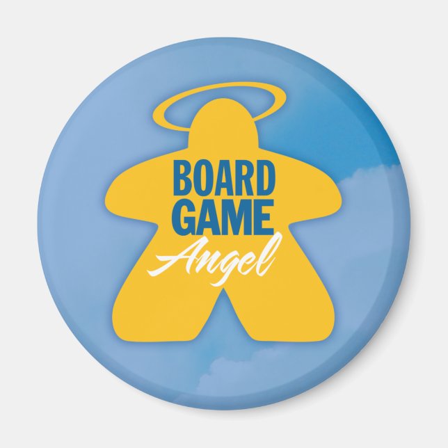 Board Game Angel Logotyp Magnet (Framsidan)