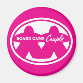Board Game Couple White Ram Magnet