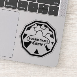 Board Game Crew Vinyl Sticker Klistermärken
