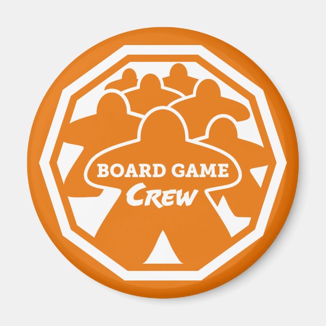 Board Game Crew White Ram Magnet (Framsidan)