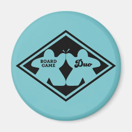 Board Game Duo Black Ram Magnet