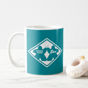 Board Game Duo White Ram Mugg