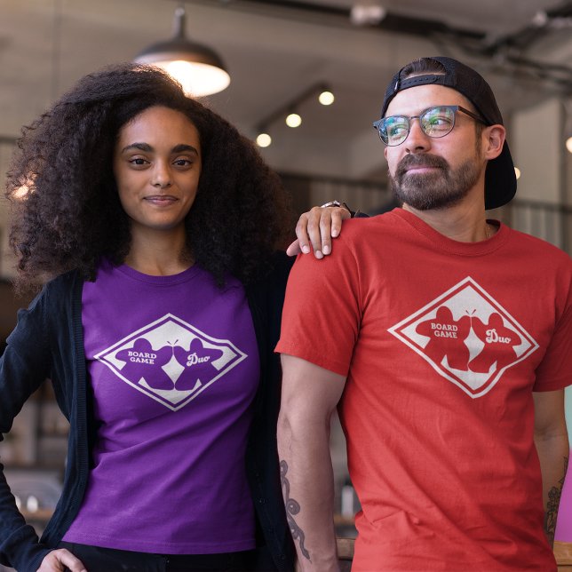 Board Game Duo White Ram Womens Shirt T (Skapare uppladdad)