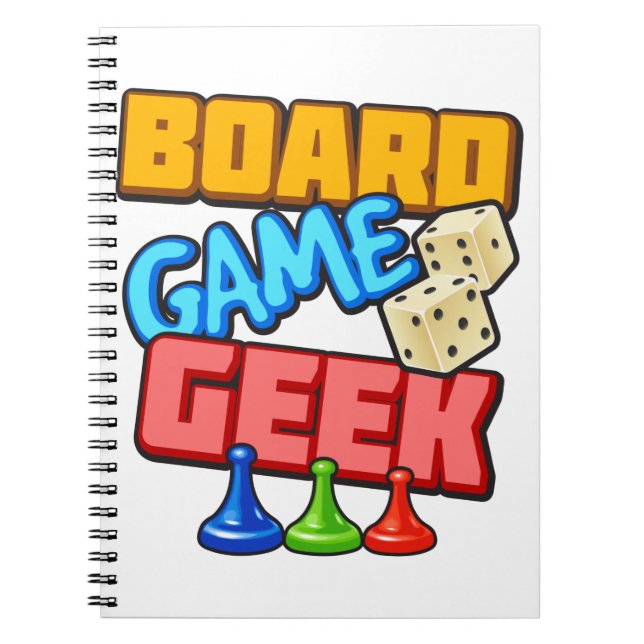 Board Game Geek Anteckningsbok (Framsidan)