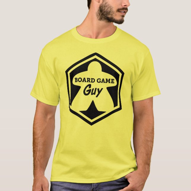 Board Game Guy Black Ram Manar Shirt T Shirt (Framsida)