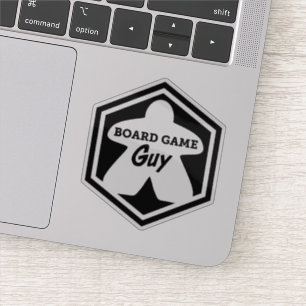 Board Game Guy Vinyl Sticker Klistermärken