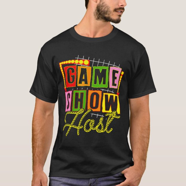 Board Game Lover Trivia Game Night Funny Game Show T Shirt (Framsida)