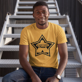 Board Game Player Black Ram Manar Shirt T