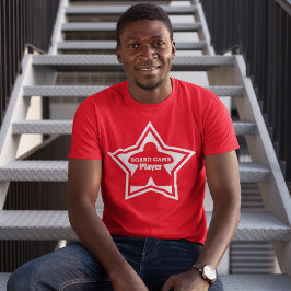 Board Game Player White Ram Manar Shirt T Shirt