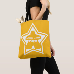 Board Game Player White Ram Tote Tygkasse