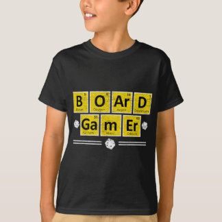 Board Gamer Periodic Bord Science Älskare Gift T Shirt