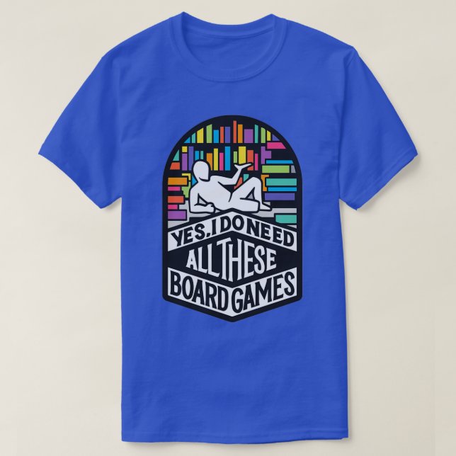 Board GamerIsms T Shirt (Design framsida)