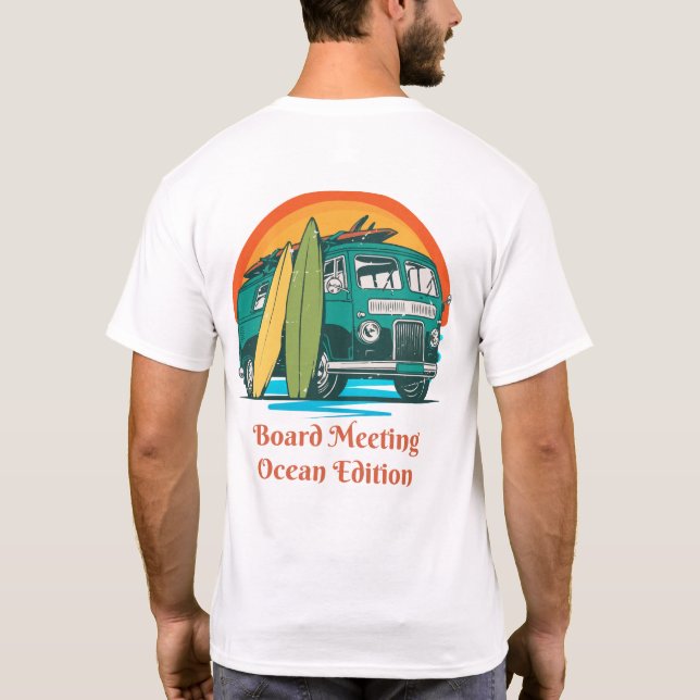 Board Meeting Ocean Edition T Shirt (Baksida)