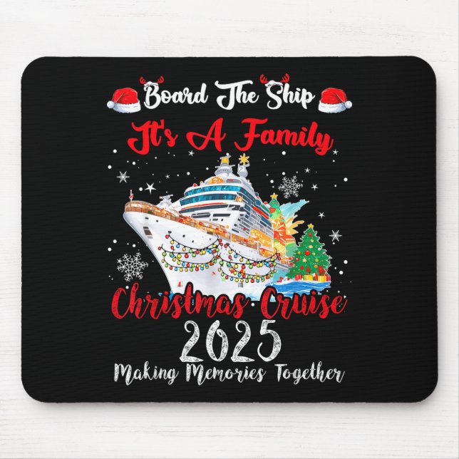 Board The Ship It's A Family Christmas Cruise 2025 Musmatta (Framsidan)