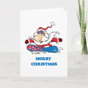 BoardChick Santa God jul Helgkort