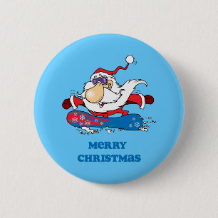 BoardChick Santa god jul Knapp