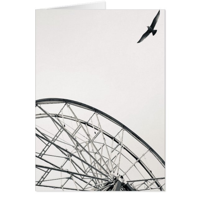 boardgångjärnshjul hälsningskort (Framsidan)