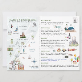 Boarding Pass | Inbjudan till helg i Spanien