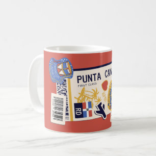 BOARDING PASS PUNTA CANA DOMINICAN REPUBLIC KAFFEMUGG