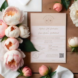 Boarding Passport Biljett Destinationsbröllop Inbjudningar