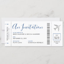 Boardingpass Flygplan Biljett-destinationsbröllop