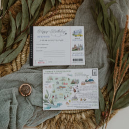 Boardingpass | Helg i Spanien Inbjudningar