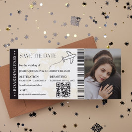 Boardingpass Modern  spara datum biljett Datumet