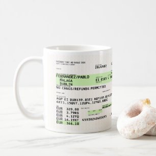 Boardingpass - Retro Kaffemugg