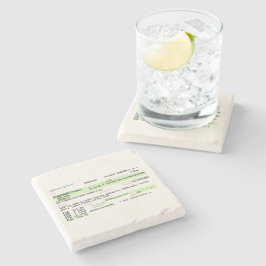 Boardingpass - Retro Stenunderlägg