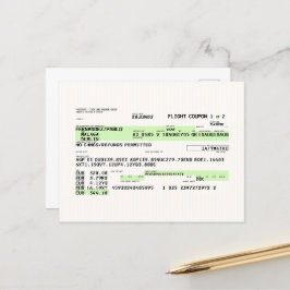 Boardingpass - Retro Vykort