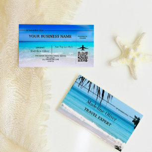 Boardingpass Travel Destination Agent Ocean Visitkort