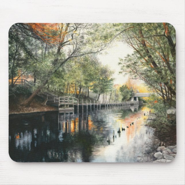 Boardman River Mouse Pad Musmatta (Framsidan)