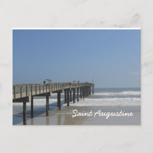Boardpromenad, Saint Augustine, Florida Vykort