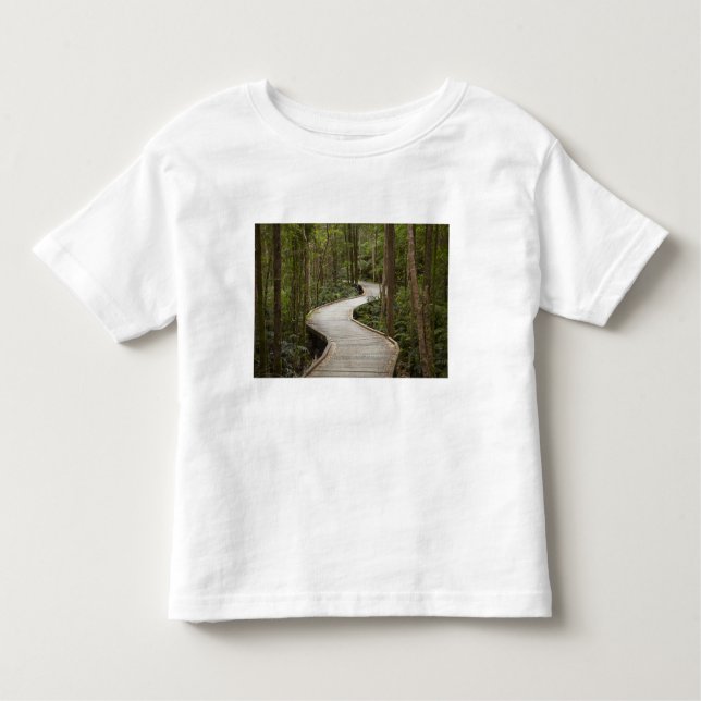Boardpromenad till Nelson Falls, Franklin - Gordon T Shirt (Framsida)