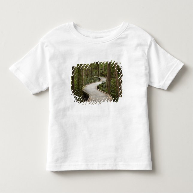 Boardpromenad till Nelson Falls, Franklin - Gordon Tee Shirt (Framsida)