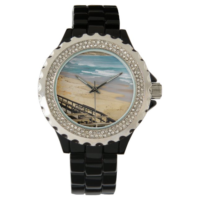 Boardpromenad till Paradise, Dam Gnistra Watch. Armbandsur (Framsida)