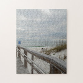 Boardpromenad till Sugary White Sands Pussel