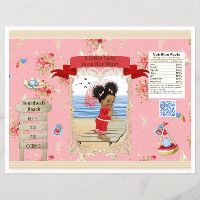 Boardpromenad Victoriana Beach Summer Chip Bag Reklamblad (Framsidan)