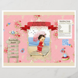 Boardpromenad Victoriana Beach Summer Chip Bag Reklamblad