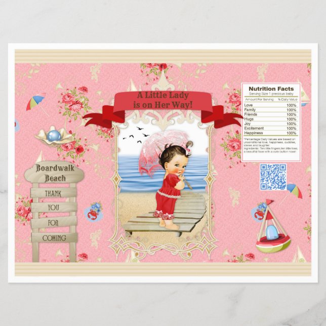 Boardpromenad Victoriana Beach Summer Chip Bag Reklamblad (Framsidan)