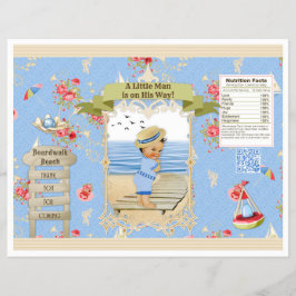 Boardpromenad Victoriana Beach Summer Chip Bag Reklamblad