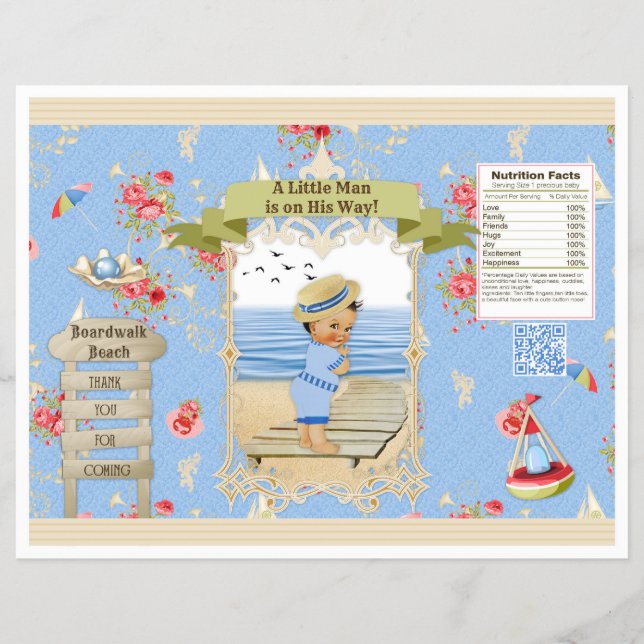 Boardpromenad Victoriana Beach Summer Chip Bag Reklamblad (Framsidan)