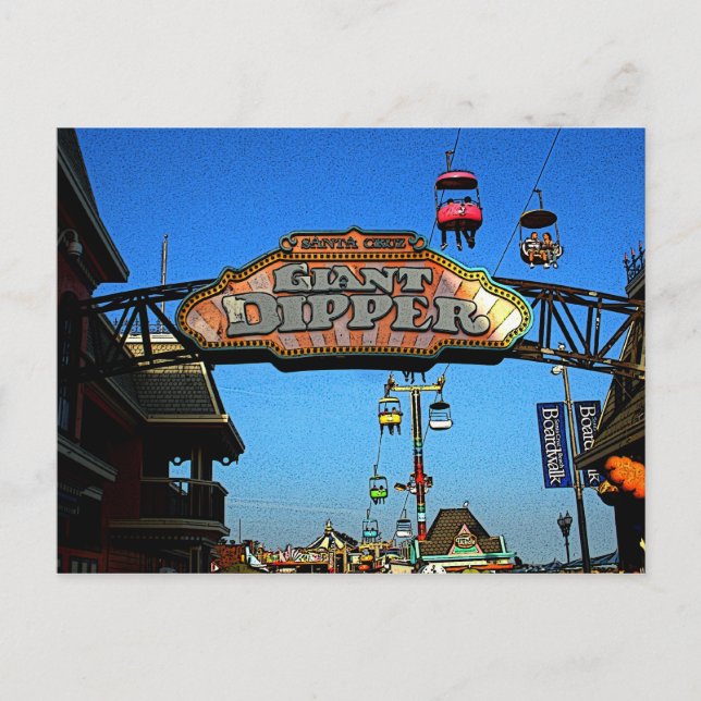 Boardpromenad! Vykort (Framsida)